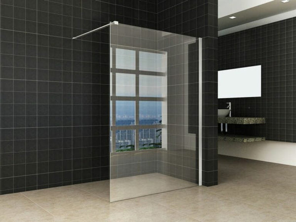 Inloopdouche + RVS profiel 1000×2000 10mm NANO glas
