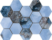 Tegel Danae Navy Hexagon 32,5×22,5 CR.LUX