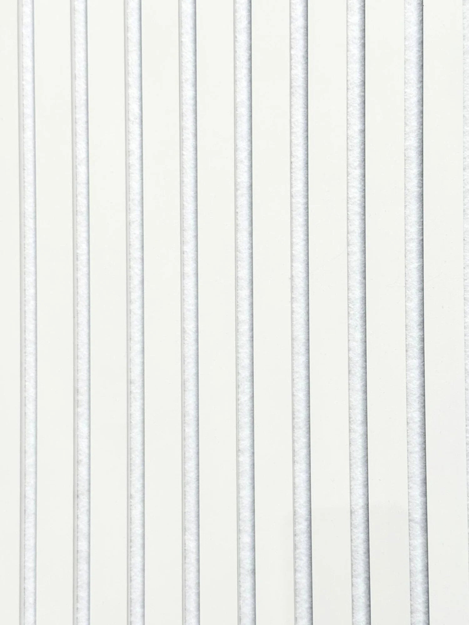 Akoestische wandpaneel Wit met Witte Vilt |260x60 cm | Akupaneel