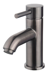 Caral Cadans wastafelkraan laag gunmetal