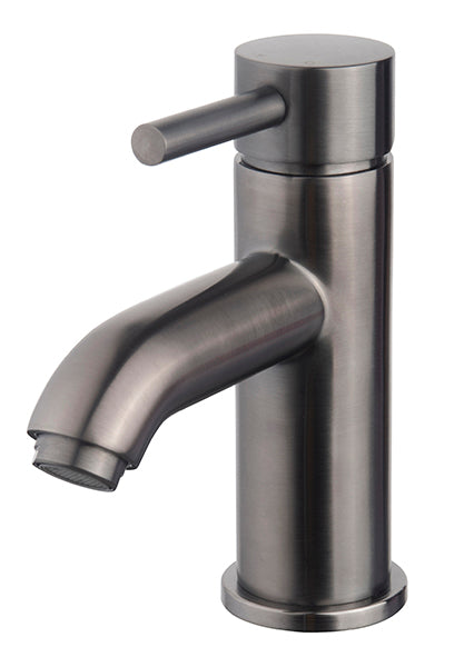 Caral Cadans wastafelkraan laag gunmetal