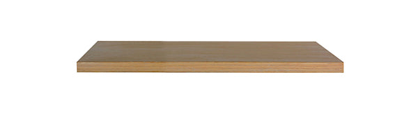 Lotus topblad 40x22 cm naturel eik