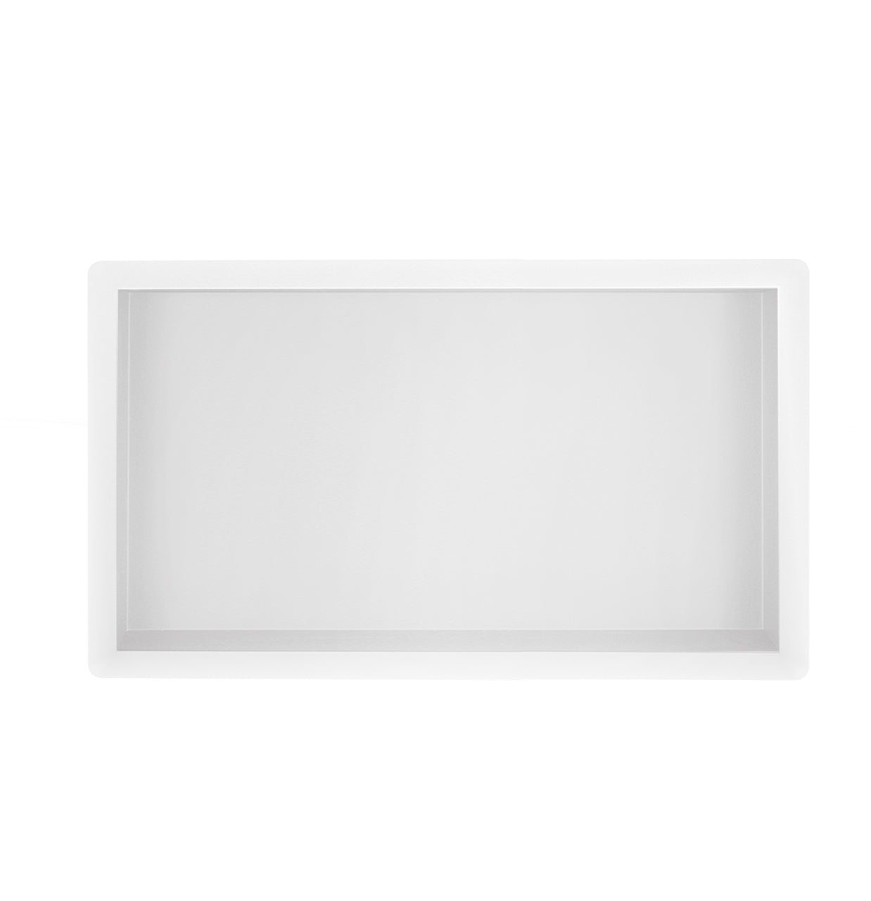 Inbouwnis Demis 30 x 60 x 7 cm mat wit