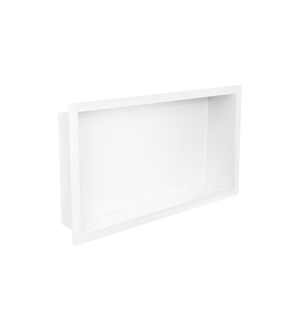 Inbouwnis Demis 30 x 60 x 7 cm mat wit
