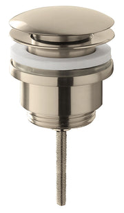 UniMatch clickwaste afvoerplug 5/4" geborsteld staal