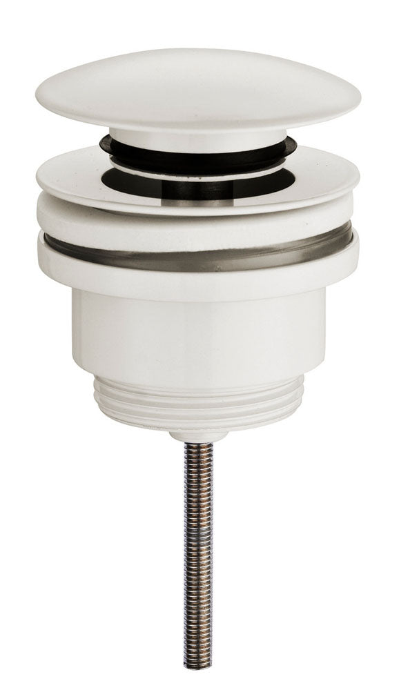 UniMatch clickwaste afvoerplug 5/4" mat wit