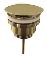 UniMatch open afvoerplug 5/4'' geborsteld messing