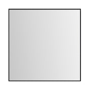 Ribbella spiegel met frame 80 cm mat zwart