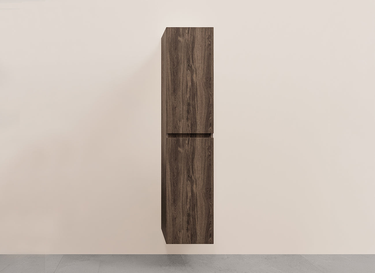 Alvara onderkast met 2 laden 2 uitsparingen 120 x 46 cm donker eiken