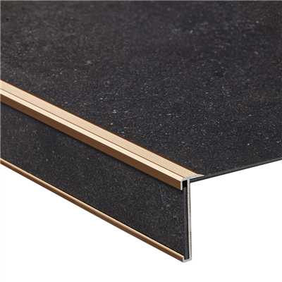 TRAPPROFIELSET PVC GOUD 4x130cm