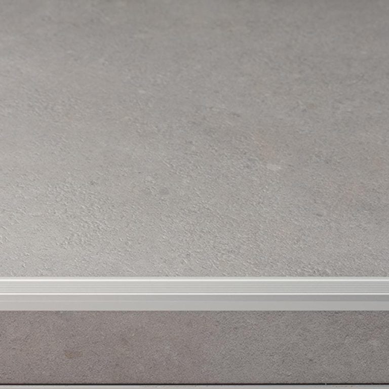 TRAPTREDEN SET PVC BETONLOOK LIGHT GREY