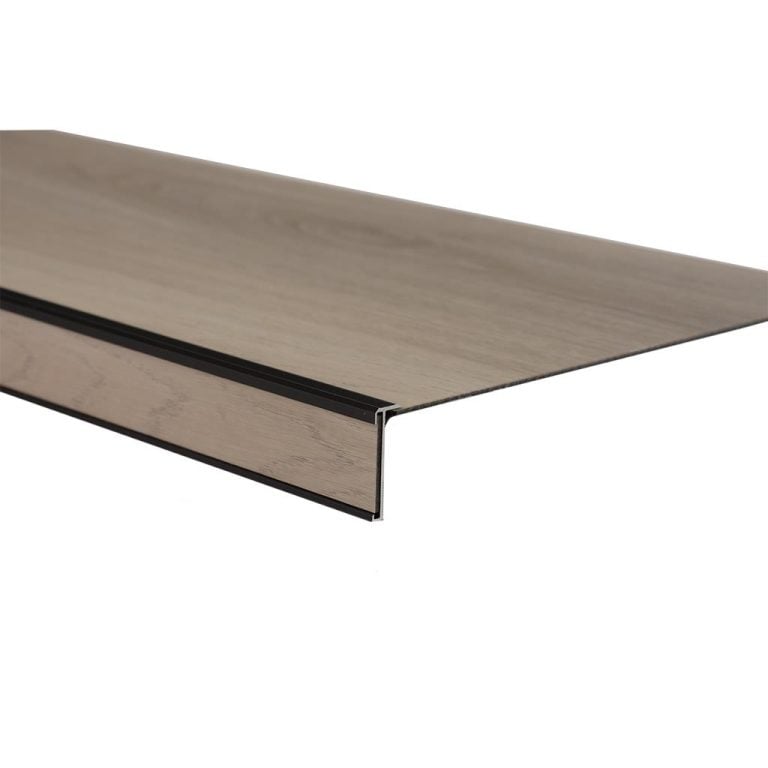 TRAPTREDEN SET PVC HOUTDECOR LIGHT GREY