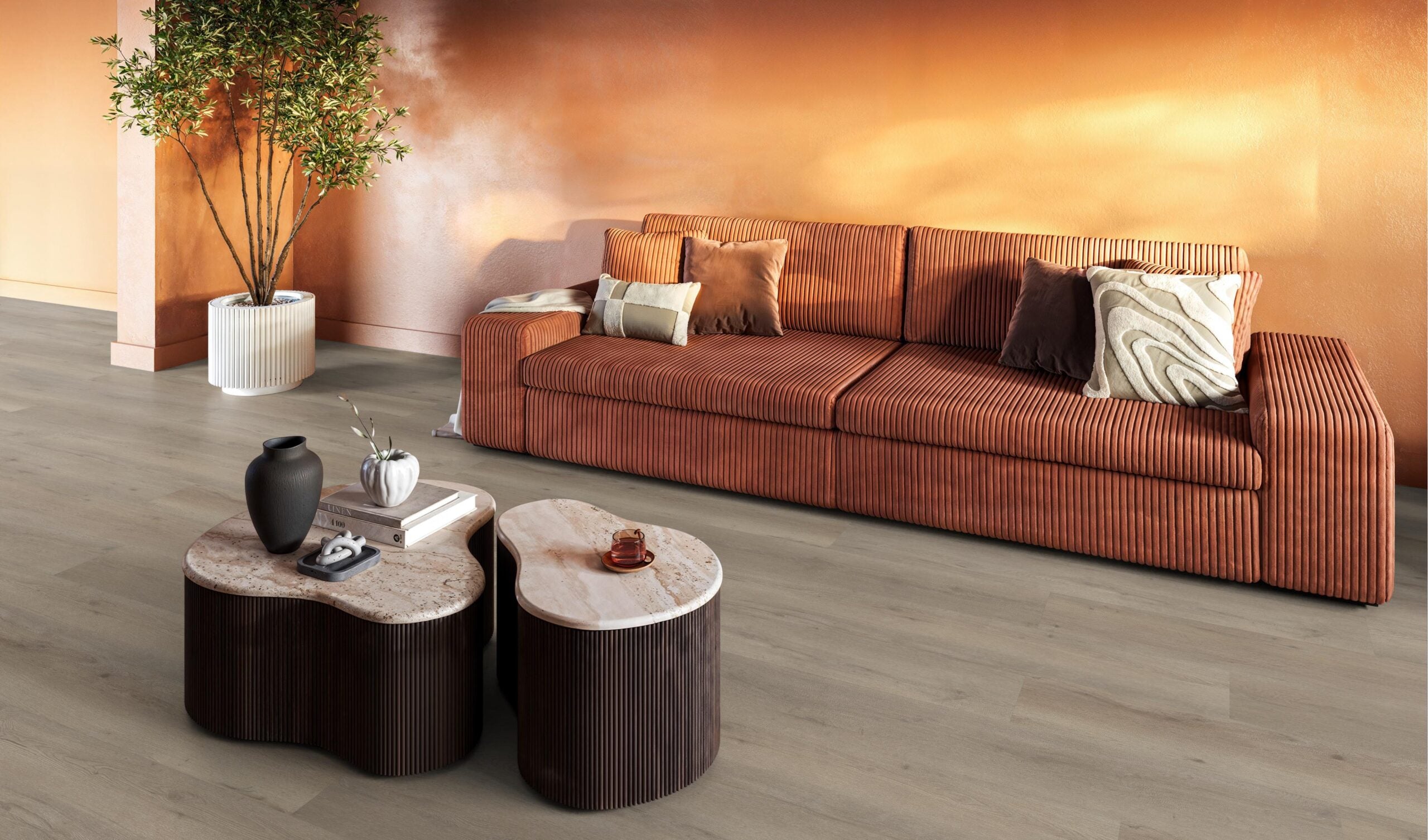 Leyton dryback light oak