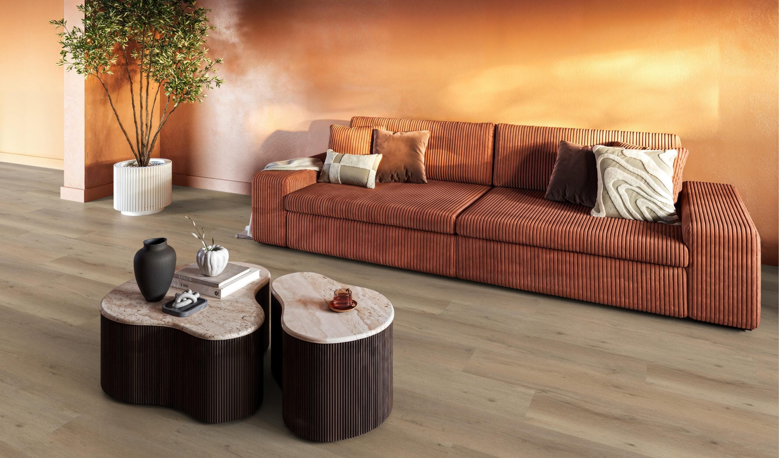 Leyton dryback natural oak