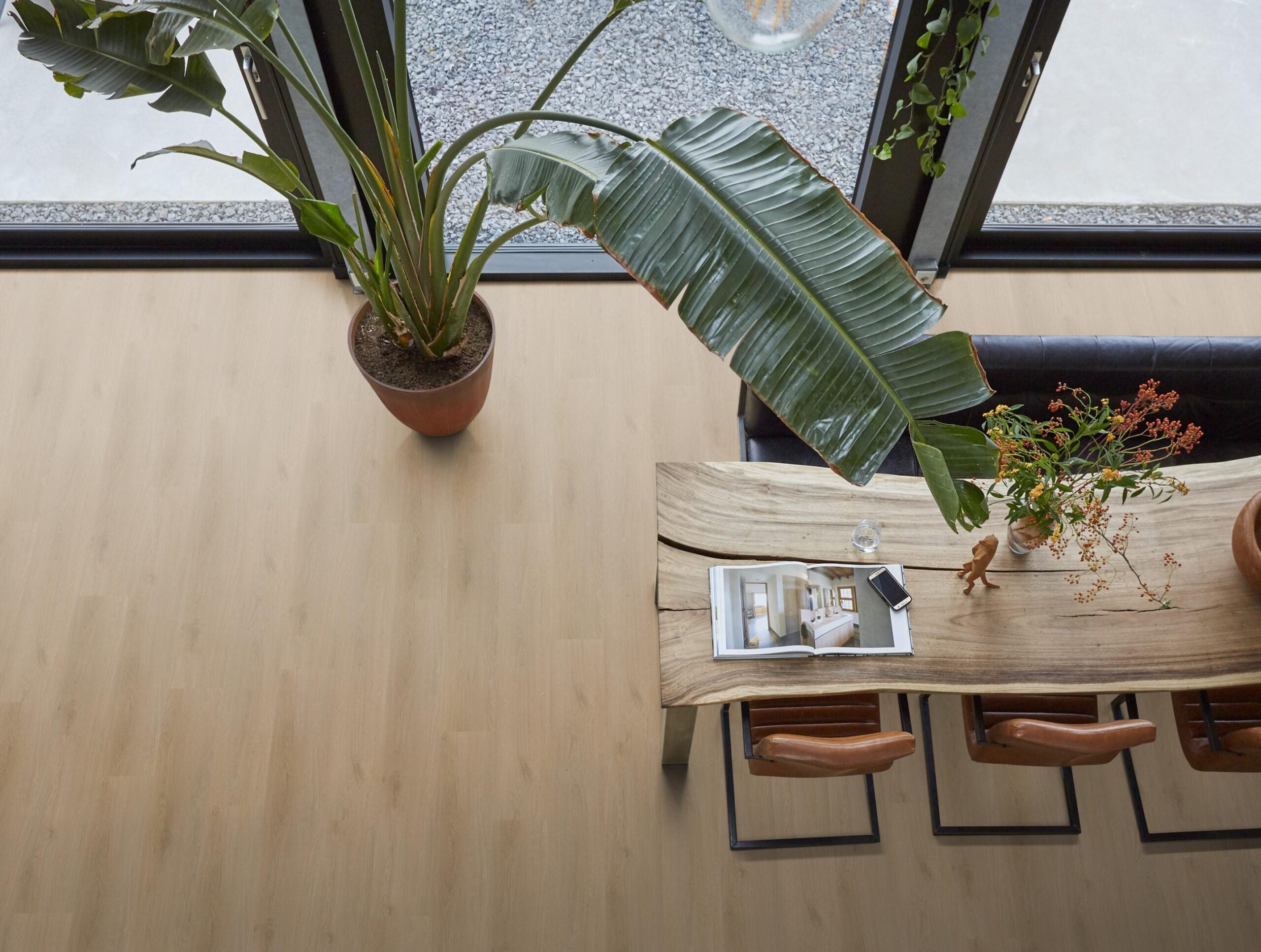 Merton dryback natural oak
