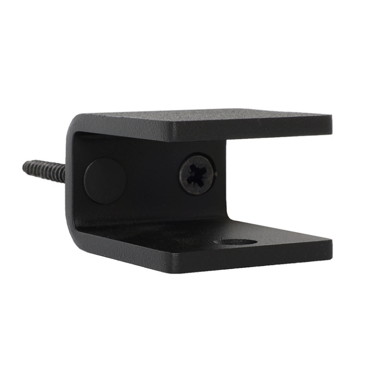 Trapleuninghouder zwart plat