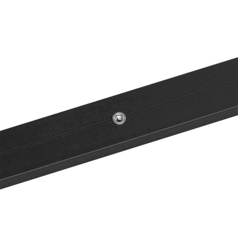 Trapleuning zwart plat 70 cm