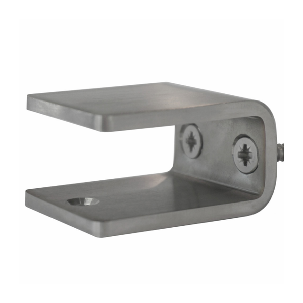 Trapleuninghouder RVS geborsteld plat