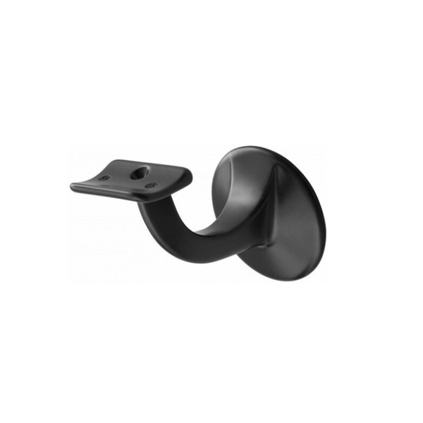 Leuninghouder hol klassiek zwart – beton/steen