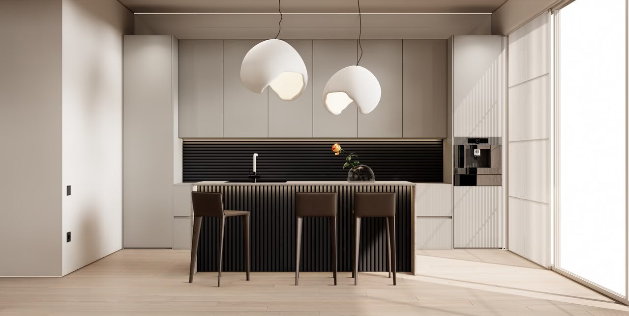 Akoestisch Wandpaneel Zwart Eiken | 60×260cm | Akupaneel