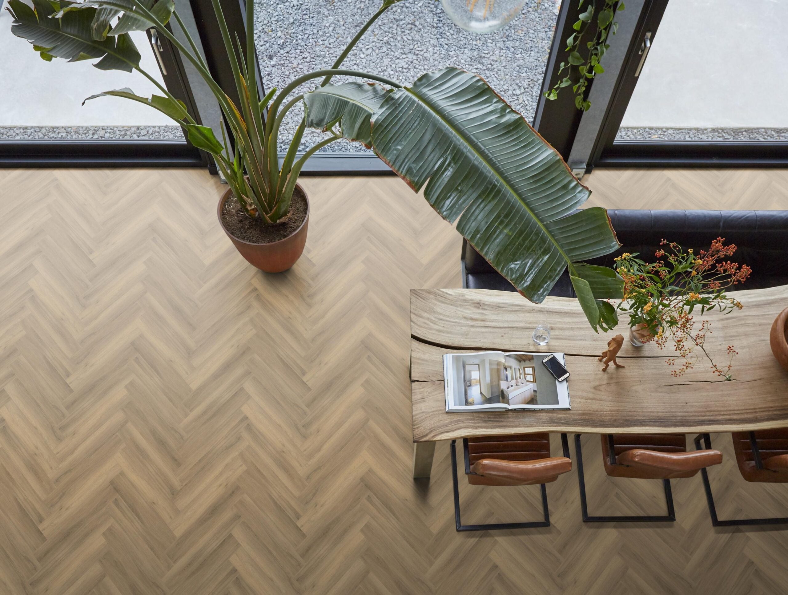 YUP herringbone dryback natural