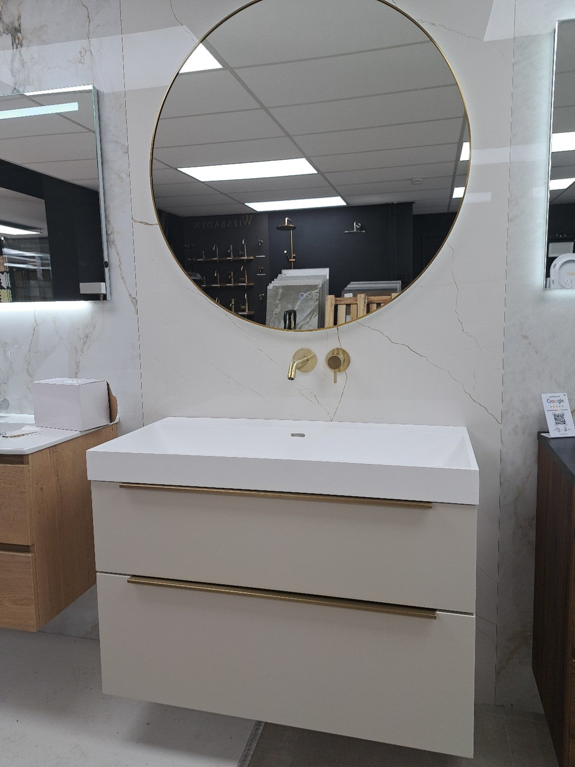 ARTLINE ONDERKAST VERHOOGD ASYMMETRISCH MET GREEPLIJST IN KORPUS KLEUR 100X47X62 CM