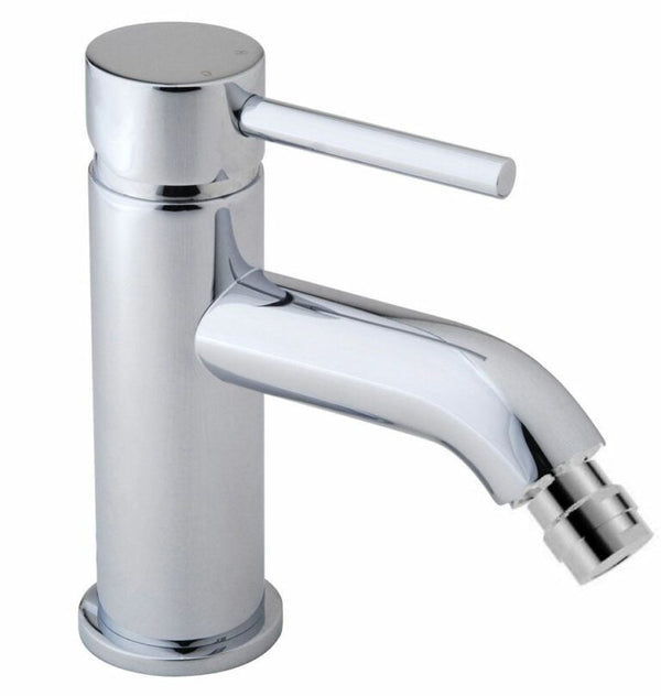 Wiesbaden Cadans Bidetkraan Chroom | Incl. Clickwaste & Slangen