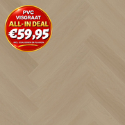 Floorlife YUP Fulham herringbone dryback smoky