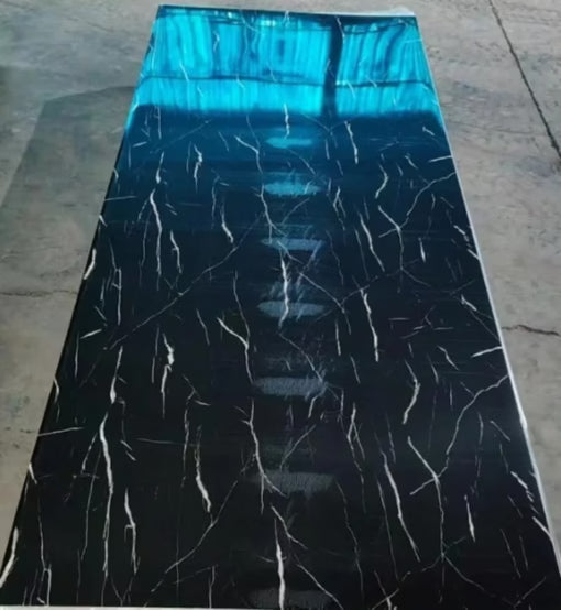 Black Marmour Hoogglans PVC Wandpaneel 120×280