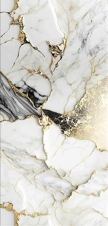 PVC Wandpaneel Fantasy Gold Hoogglans – 120x280x0,3 cm