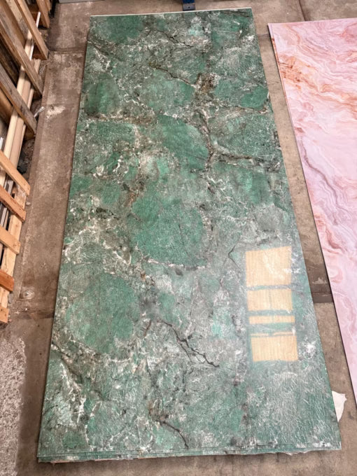 PVC Wandpaneel ONYX Green Hoogglans – 120x280x0,3 cm