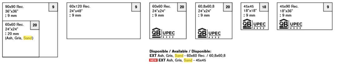 90X90(N) ES.ESSEN SAND