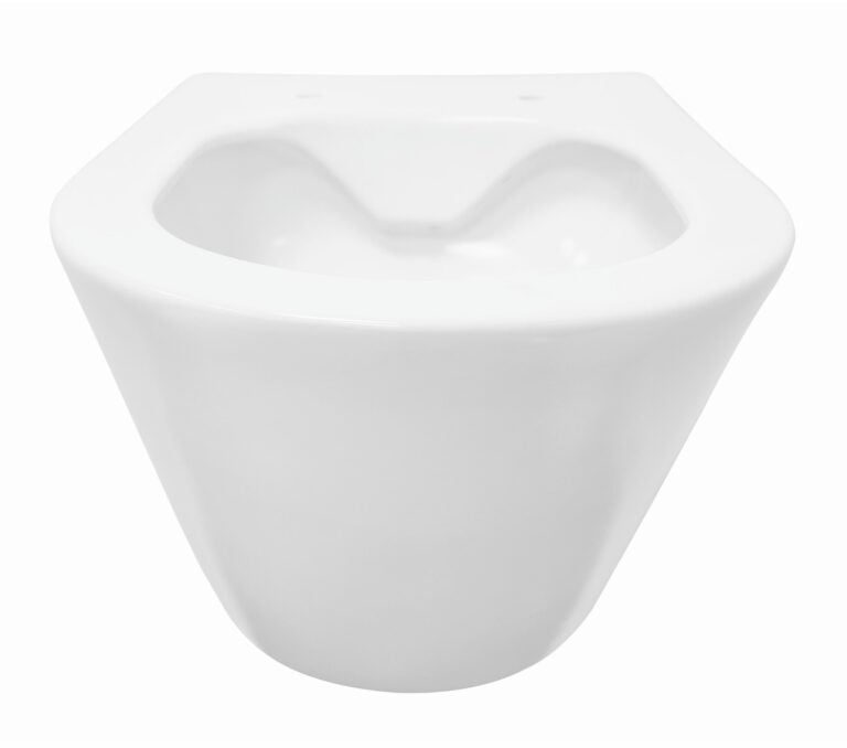 Stereo rimless wandcloset mat wit met Vesta toiletzitting softclose