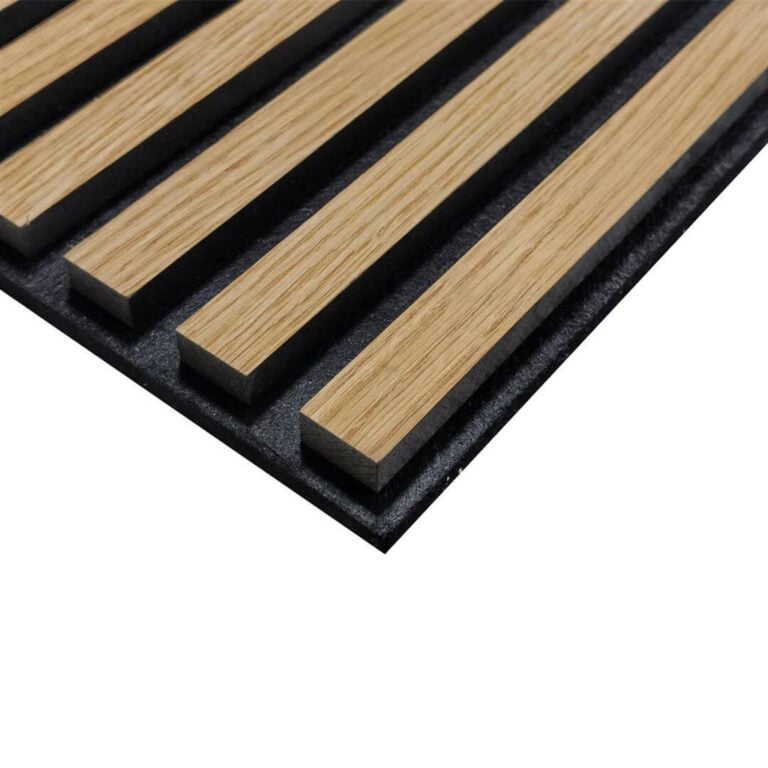 Akoestisch Wandpaneel Licht Eiken | 260×52,6cm | Akupaneel