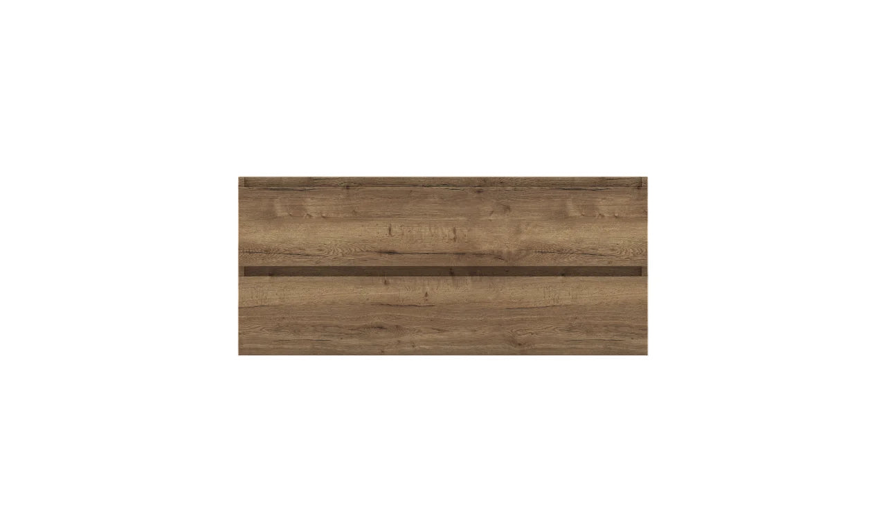 Onderkast Artline met greeplijst in korpus kleur 140 Tabak Oak