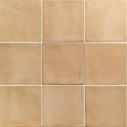 Clay Straw 12.3x12.3 cm wandtegel