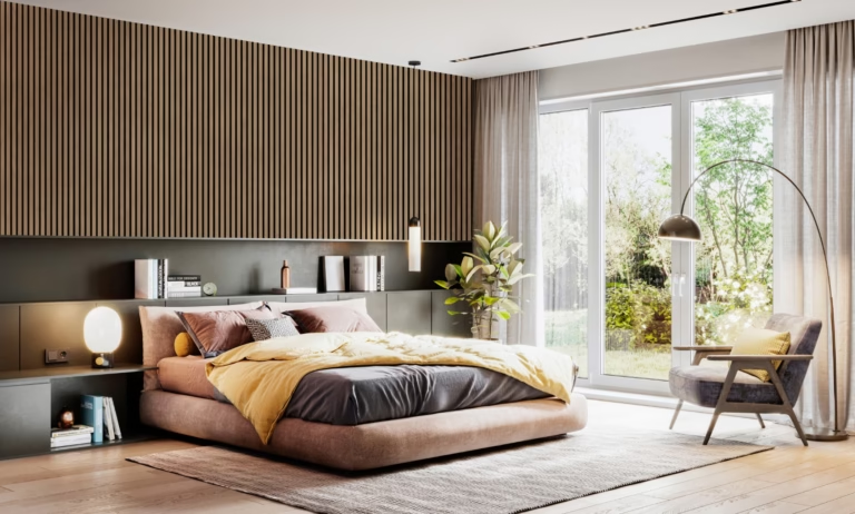 Akoestisch Wandpaneel Geolied Eiken | 260×52,6cm | Akupaneel