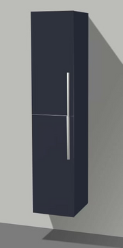 ARTLINE KOLOMKAST MET ALUMINIUM GREEP HOOGGLANS ANTRACIET OP = OP