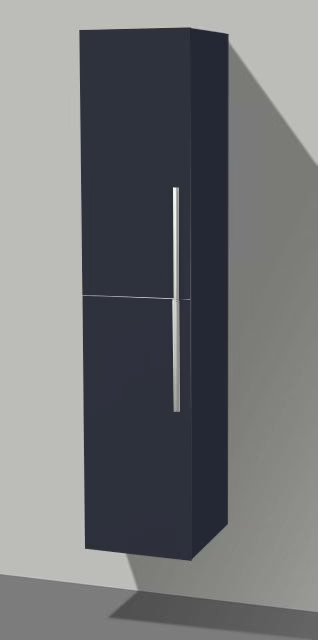 ARTLINE KOLOMKAST MET ALUMINIUM GREEP HOOGGLANS ANTRACIET OP = OP