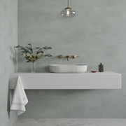 Serene Licht Grijs Mat PVC Wandtegel 30.5x61cm