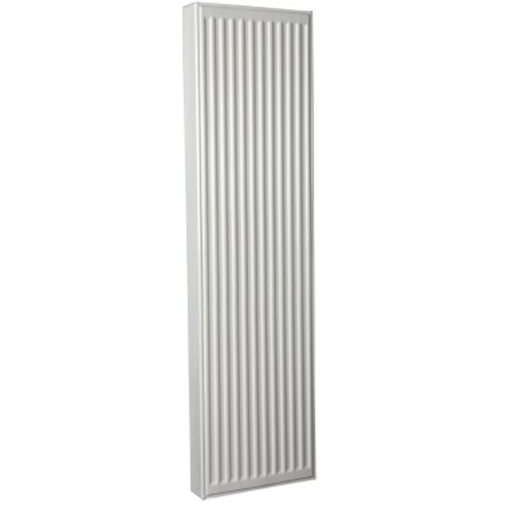 ECA Verticale radiator geribbelde voorzijde – Wit (Ral 9016)- 200×60 cm Type 22 – 3252 Watt