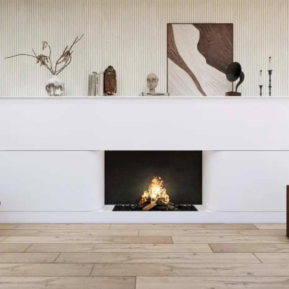 MUOZO MUOZO - Roman Columns OFF-WHITE 280x60 Flexibele Wandpanelen