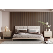 Flexibele Wandpanelen Licht Walnoot | Buigbaar & Akoestisch | 2 Stuks | 260cm