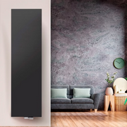 Verticale radiator vlakke voorzijde – Mat Zwart (Ral 9005)- 200×60 cm Type 20 – 2214 Watt