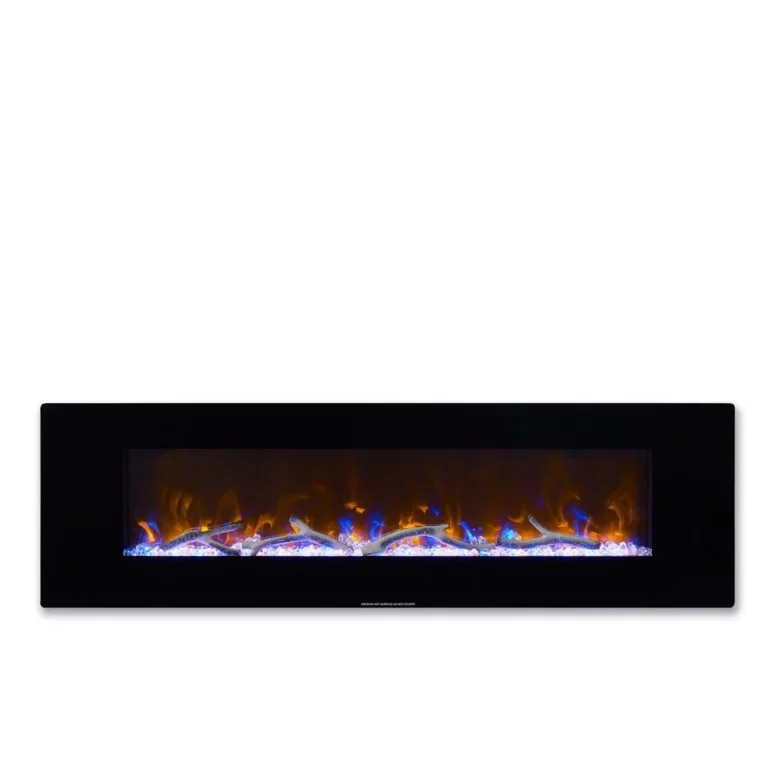 New York – 127 CM OPBOUW Elektrische Sfeerhaard MET VERWARMING + WIFI + APP FUNCTIE