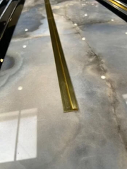 Eindprofiel tbv. PVC Wandpanelen – Goud 27 x 280 x 21