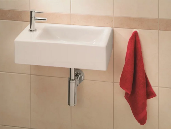 One-Pack Metis fontein 50x30x13 cm Keramiek Glans wit compleet