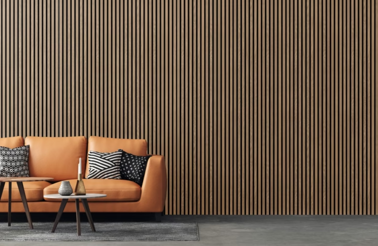 Akoestisch Wandpaneel Geolied Eiken | 260×52,6cm | Akupaneel