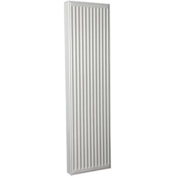 ECA Verticale radiator geribbelde voorzijde – Wit (Ral 9016)- 200×70 cm Type 22 – 3952 Watt
