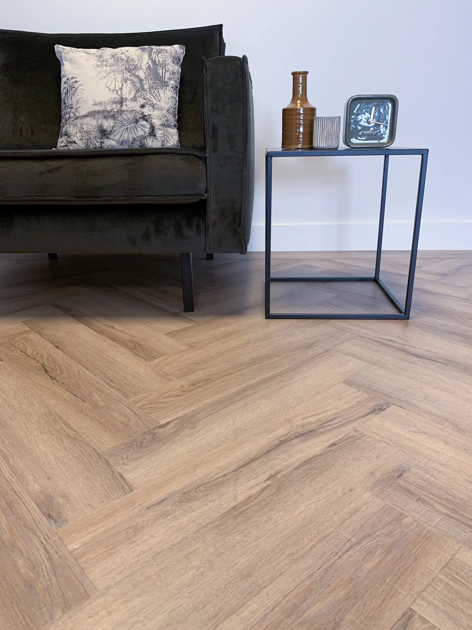 City Visgraat 4700 (dryback) Smoked Oak Light